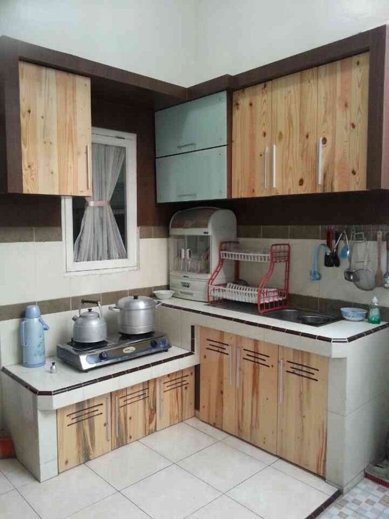 Tren 24+ Kitchen Set Kayu Bekas