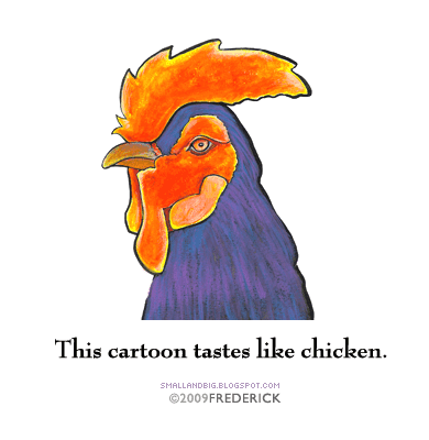 The Cartoon Tastes Like Chicken