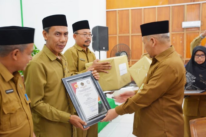 Kemenag Tala Raih Terbaik II Humas Award 2019