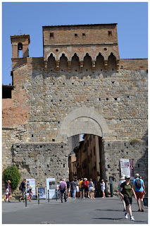 Porta San Giovanni - San Gimignano - Manhattan Średniowiecza - Toskania - Włochy