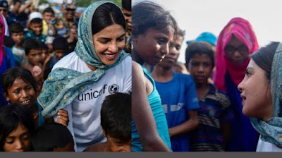 আপ্লুত প্রিয়াঙ্কা, রোহিঙ্গাদের জন্য বিশ্ববাসীর প্রতি খোলা আহ্বান