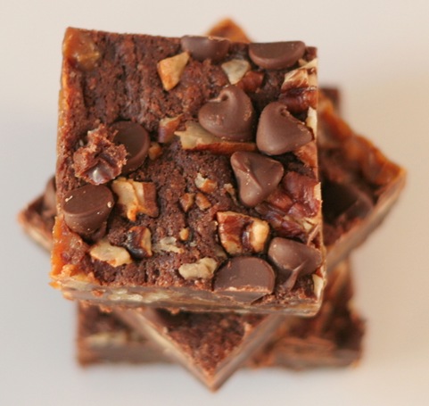 caramel brownies 2