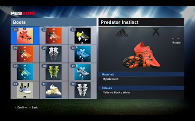 PES 2016 100 boots BOOTPACK 0.2 by various