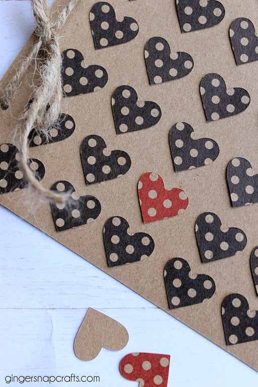 handmade card #DIYValentine
