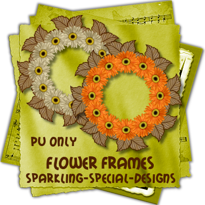 http://sparkling-special-designs.blogspot.com/2009/06/flower-frames_03.html