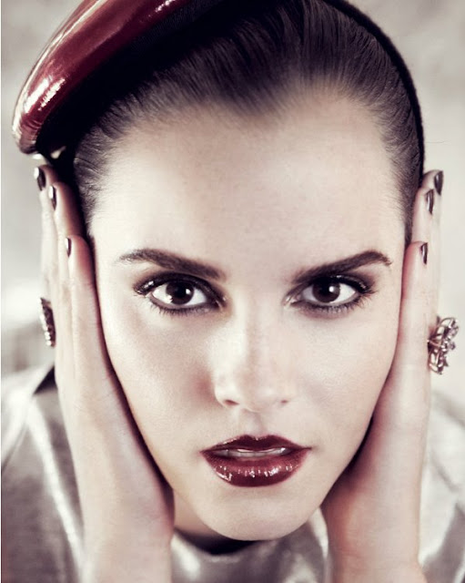 emma watson vogue cover usa. makeup emma watson vogue cover