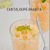 Cantaloupe granita