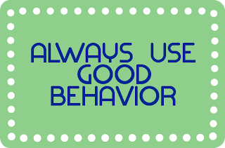 Good behavior is essential for personality development.