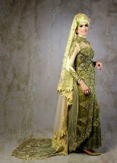  Gaun Pengantin Muslimah Adat Jawa Terbaru 2019