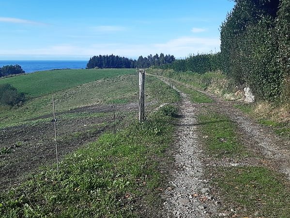 Camino hacia La Gueirúa