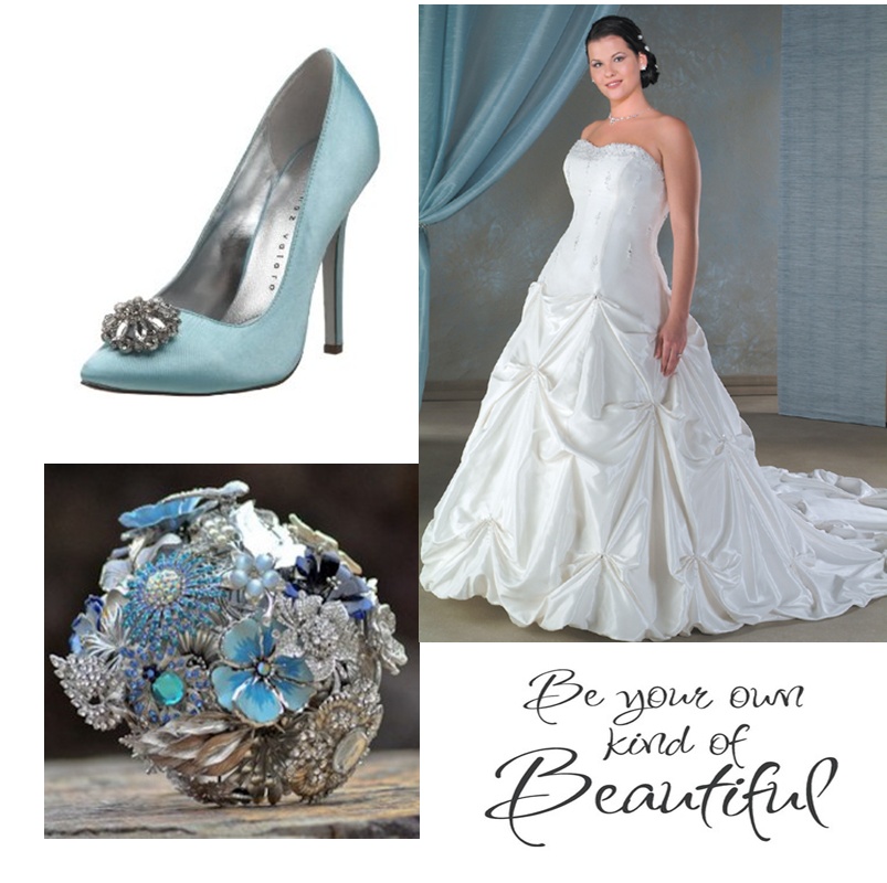 The trend of Tiffany Blue is still very popular so we paired our 