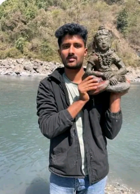 Divine Revelation: Statue of Lord Shiva Unearthed in Kaligandaki River, Palpa