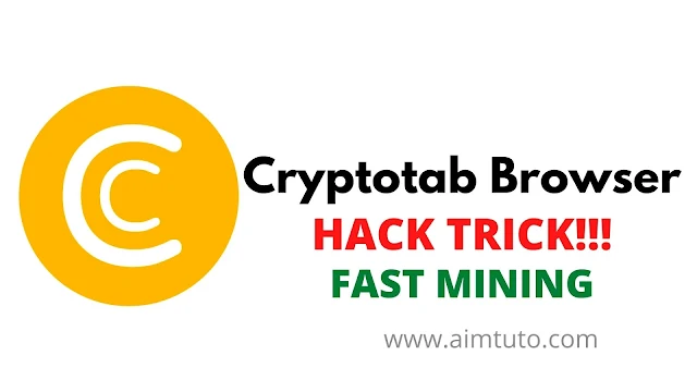 how to hack and increase cryptotab browser mining speed