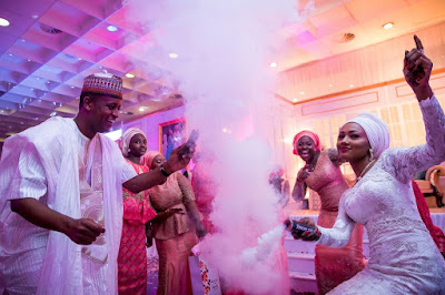 pictures from zahra buhari wedding