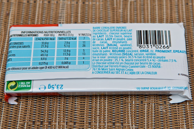 Kinder Country - Snack - Breakfast - Dessert - Chocolat au lait - Chocolat - Milk - Lait - Milk chocolate - Kinder - Ferrero - Child - Kinder céréales - Kinder cereals