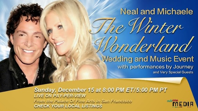 Video: Watch Michaele Salahi & Neal Schon Winter Wonderland Wedding Promo!