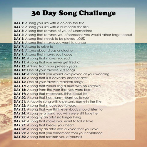 Siskoid S Blog Of Geekery 30 Day Song Challenge
