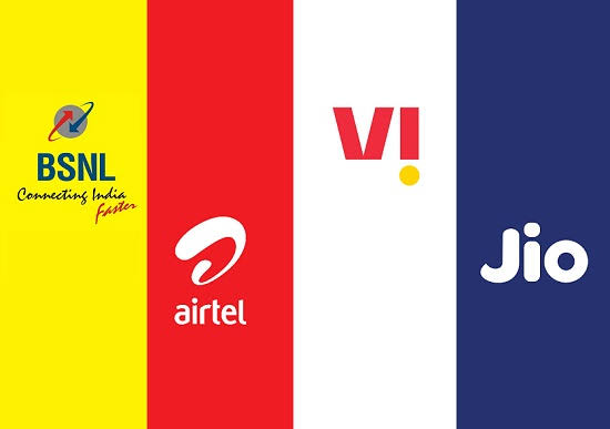 Airtel, BSNL, Jio, and Vi Best yearly prepaid plans for you