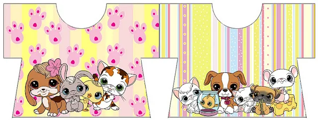 Pet Shop Party T-shirt Invitation.