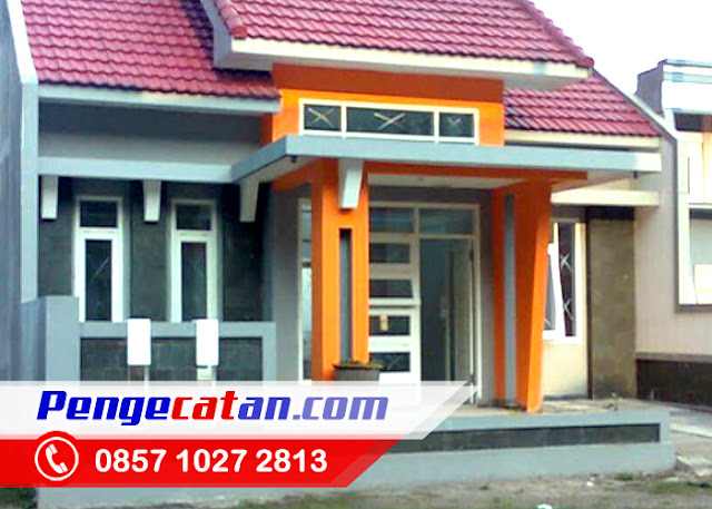  Cat  Dinding Motif untuk Dinding Luar  Rumah  Minimalis  