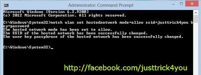 How to create wifi Hotspot in Window 7 and Window 8 in your laptop