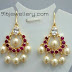 Light Weight Chandbali model Earrings