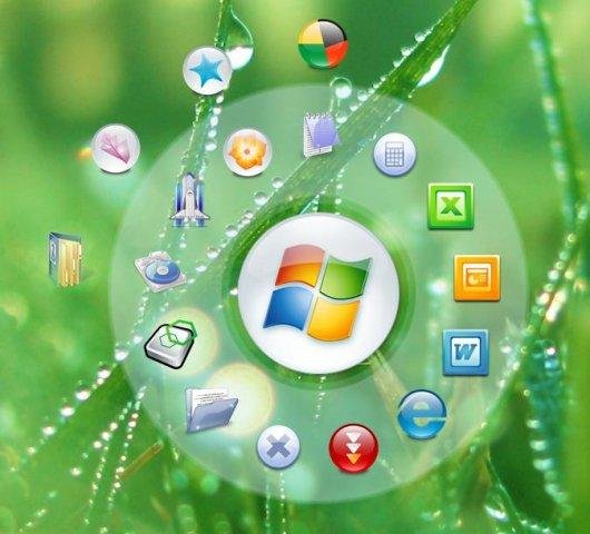 تحميل برنامج Circle Dock لتغير شكل أيقونات سطح المكتب ألى شكل دائرى