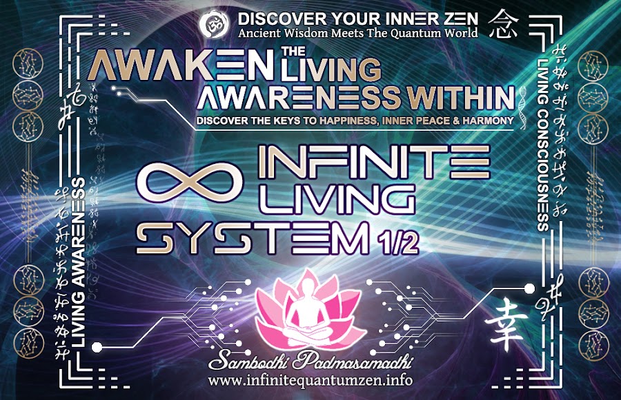 Infinite Living System 1 of 2 life the book of zen awareness, alan watts mindfulness key happiness