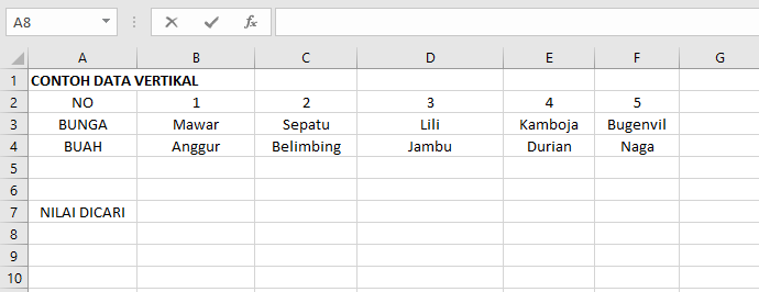 Fungsi MATCH pada Microsoft Excel dan Cara Menggunakannya