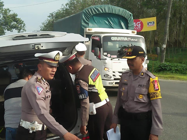  Jelang Libur Panjang, Polres Simalungun Gencar Lakukan Razia