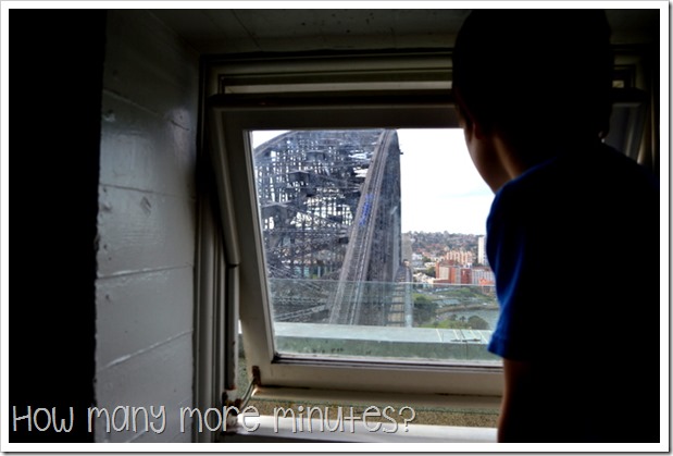 Sydney: Climbing the Bridge ~ How Many More Minutes?