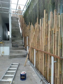 railing dan pagar bambu