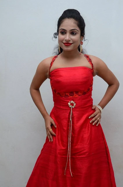 Vrushali Stills At Srimathi Bangaram Audio Launch