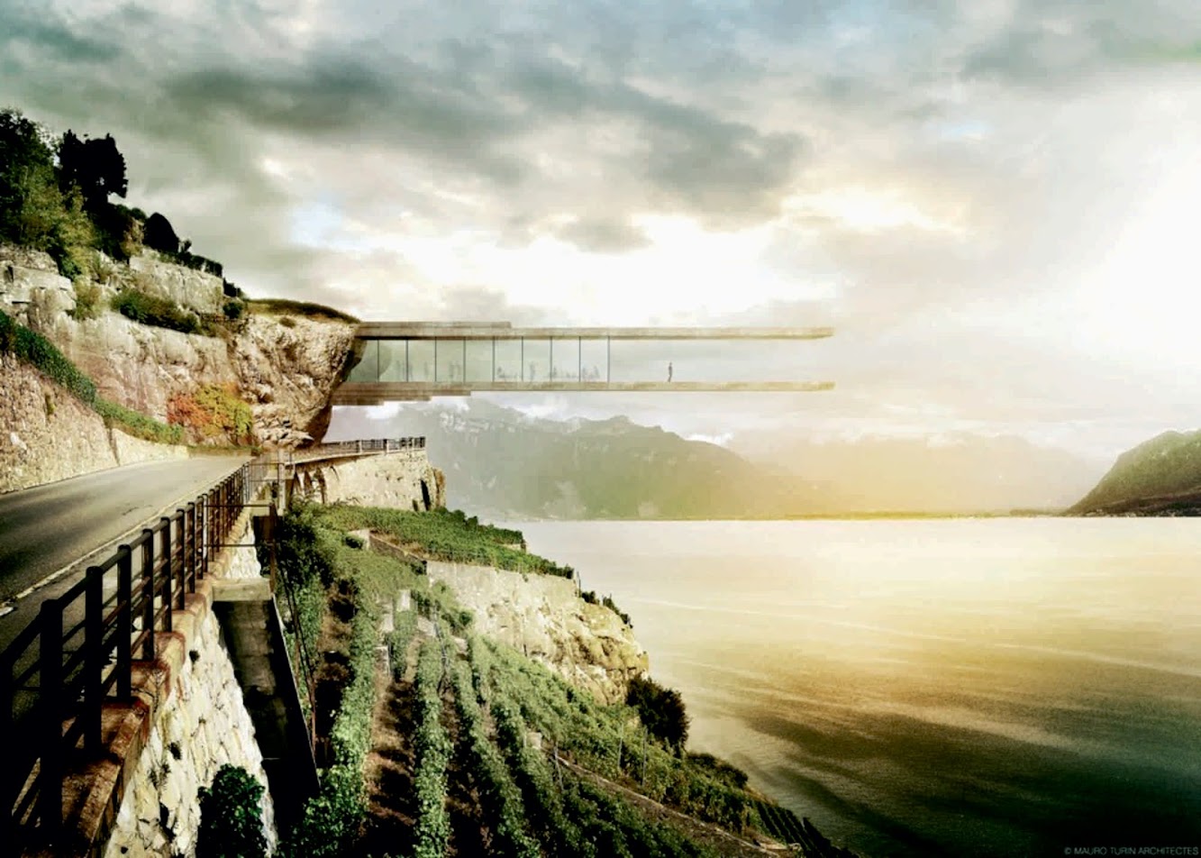 Lavaux-Oron, Svizzera: Wine Museum by Mauro Turin Architectes