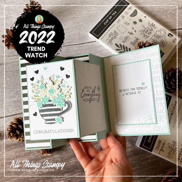 Biggest card making papercraft trends 2022 stampin up