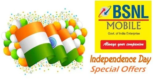 Independence day bsnl special offers