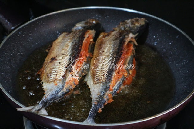 Ikan Cencaru Sumbat - Azie Kitchen