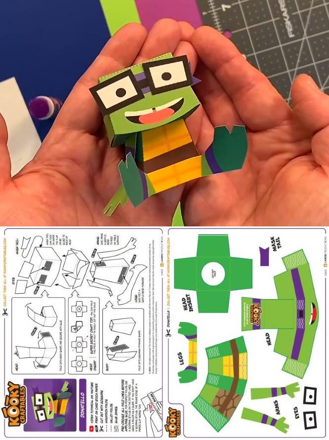 PAPERMAU: The Owl House - King - The Little Demon Paper Toy - by