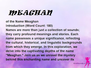 meaning of the name "MEAGHAN"