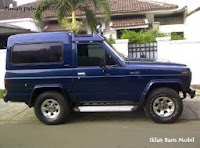 Dijual mobil nissan patrol tahun 1987 warna biru, Iklan baris mobil