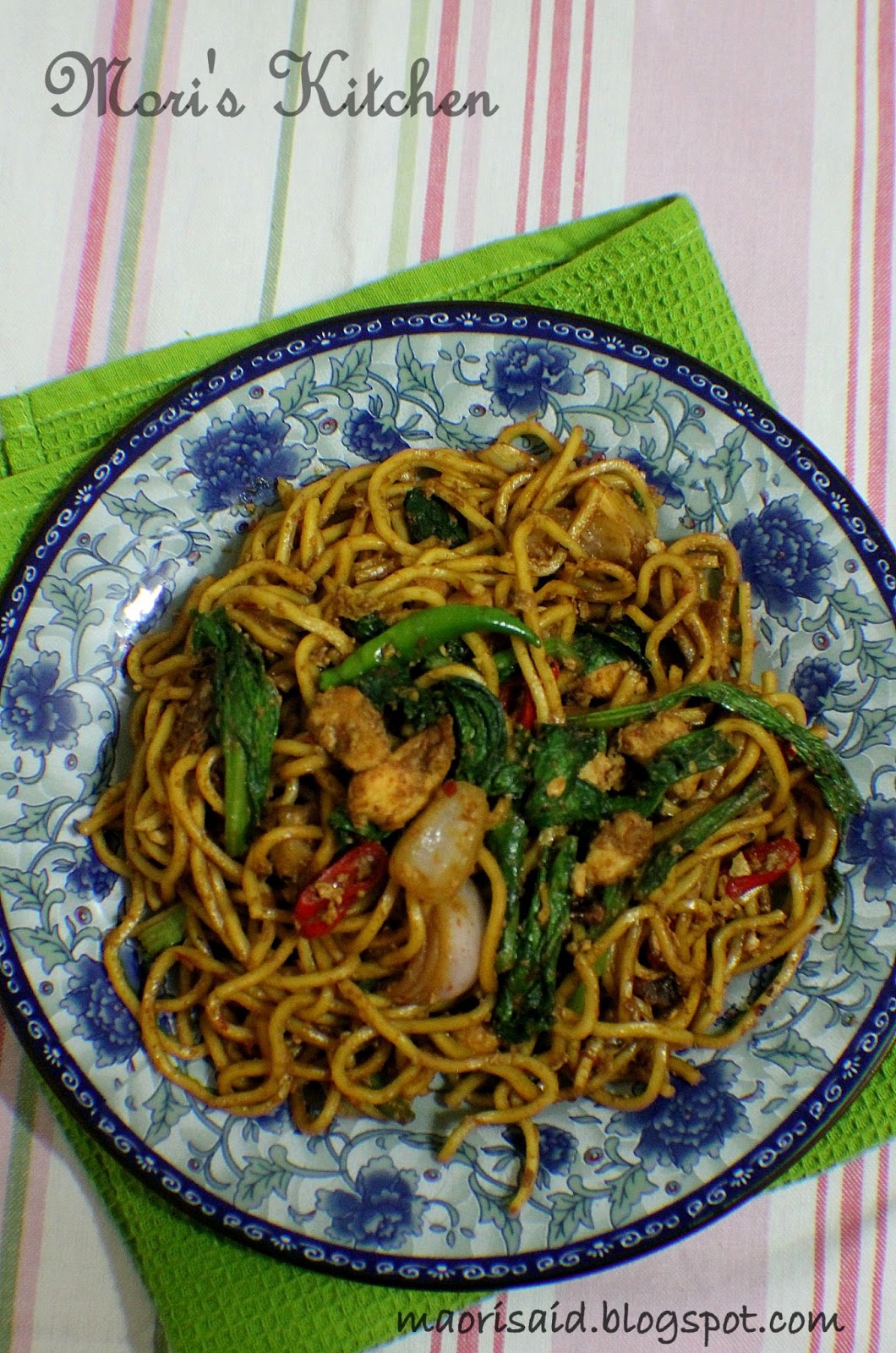 Mori's Kitchen: Mee Goreng kering jer for dinner