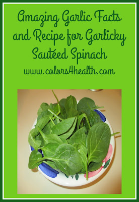 Bpwl of Spinach for Garlicky Sautéed Spinach