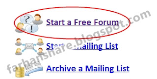 Cara Membuat Forum di Blog