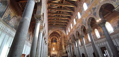 Interior de la Catedral de Monreale o Duomo di Monreale.