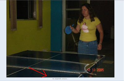 Chamando pingpong de sinuca