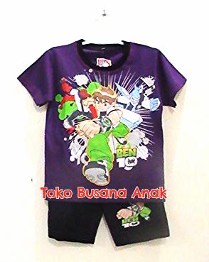 busana kartun anak Ben 10