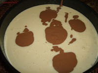 pegote de queso con chocolate