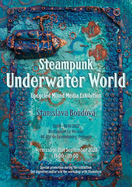 Exhibition Steampunk Underwater World - Stanislava Boudová - 21/09-19/10/2023