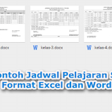 Contoh Jadwal Pelajaran Lucu