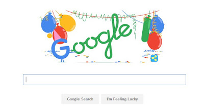 Google Doodle Rayakan Ultah ke-18 Tahun